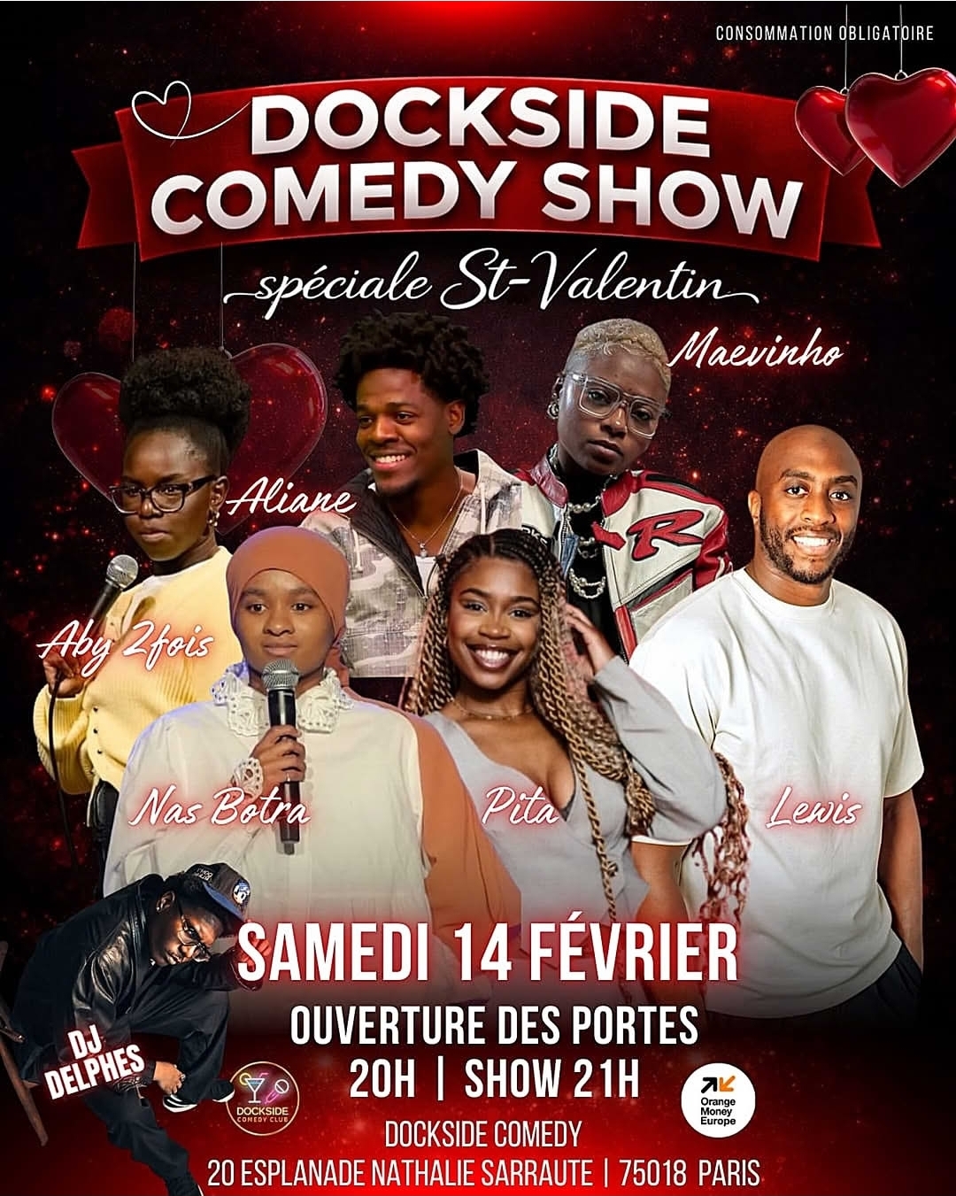 Dockside Comedy Show – Spécial Sans Valentin
