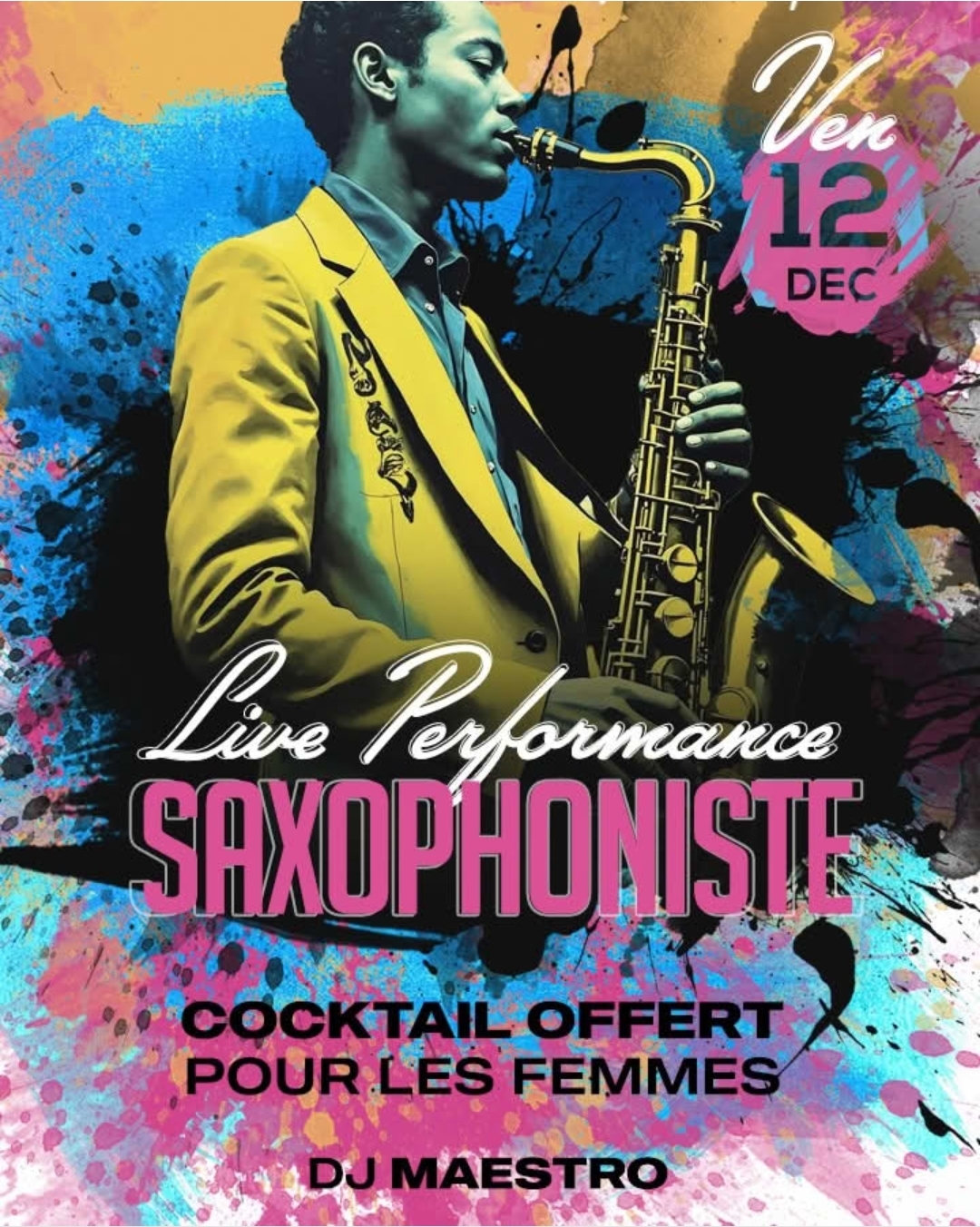 Life Performance Saxophoniste