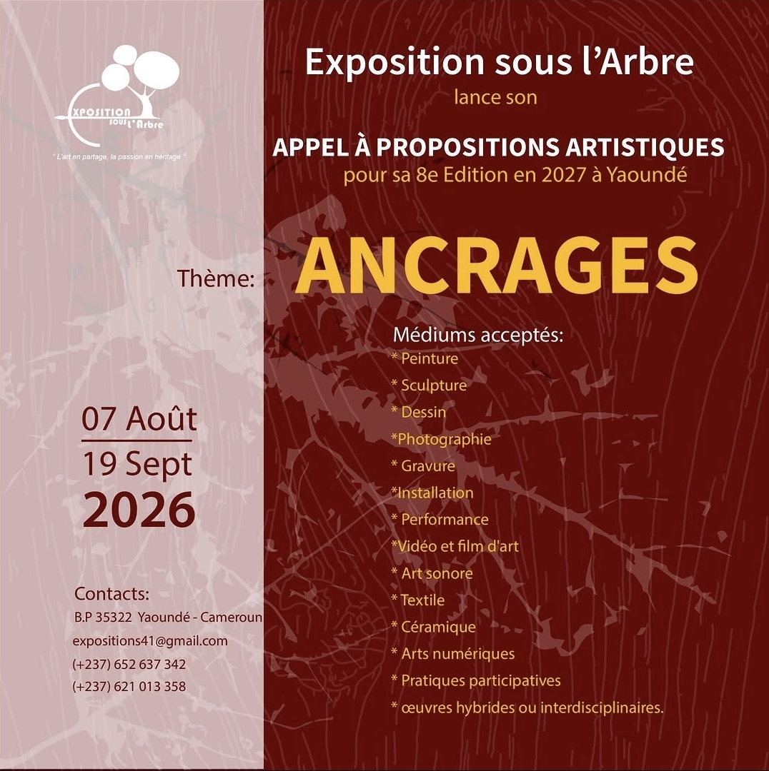 Appel à propositions artistiques – Exposition sous l’Arbre, 8e édition