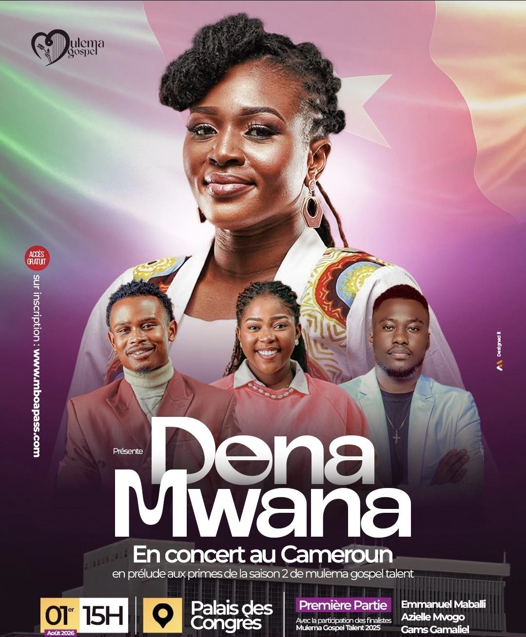Dena Mwana en Concert au Cameroun