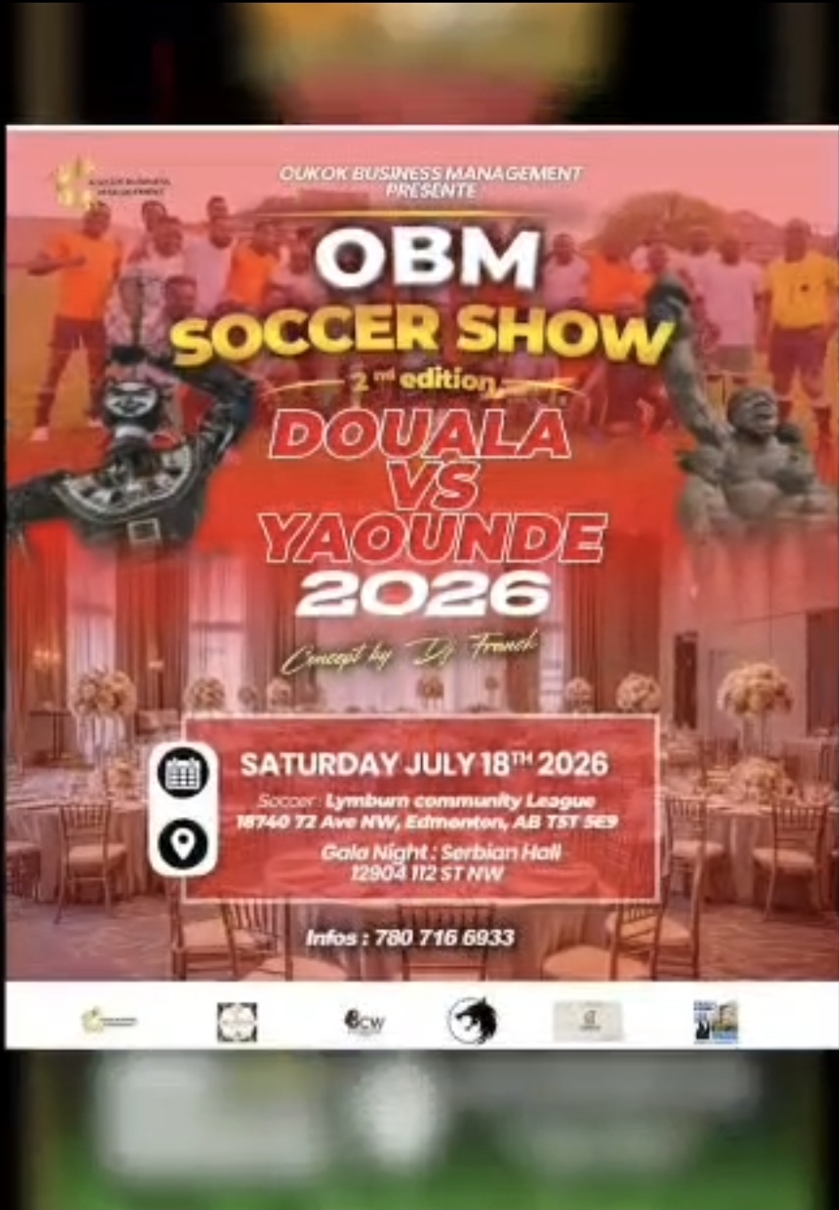 OBM Soccer Show 2026 - Douala vs Yaoundé