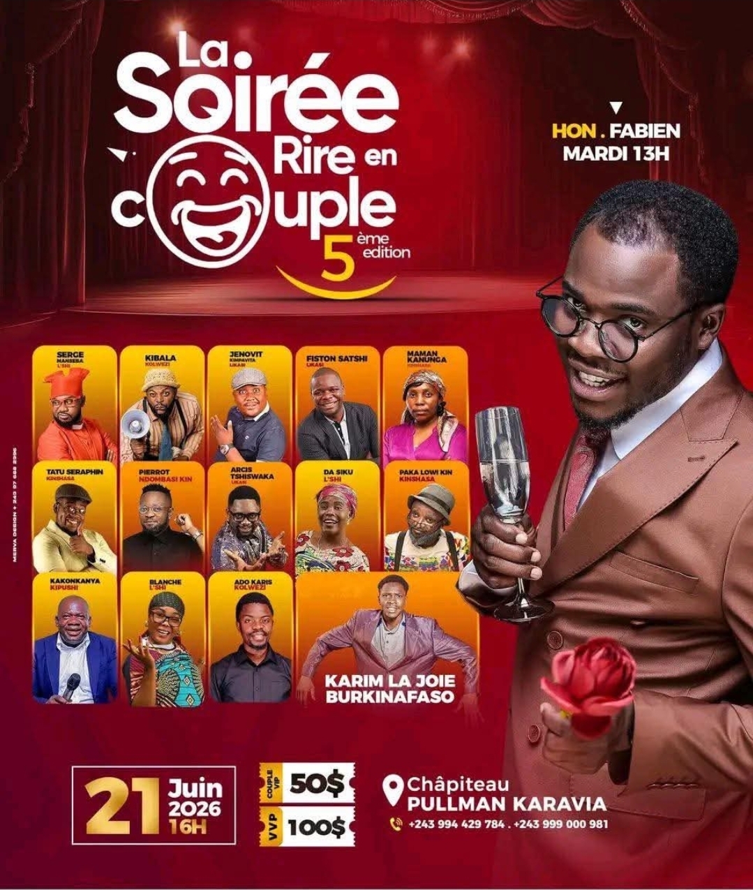 La Soirée Rire en Couple - 5ème édition