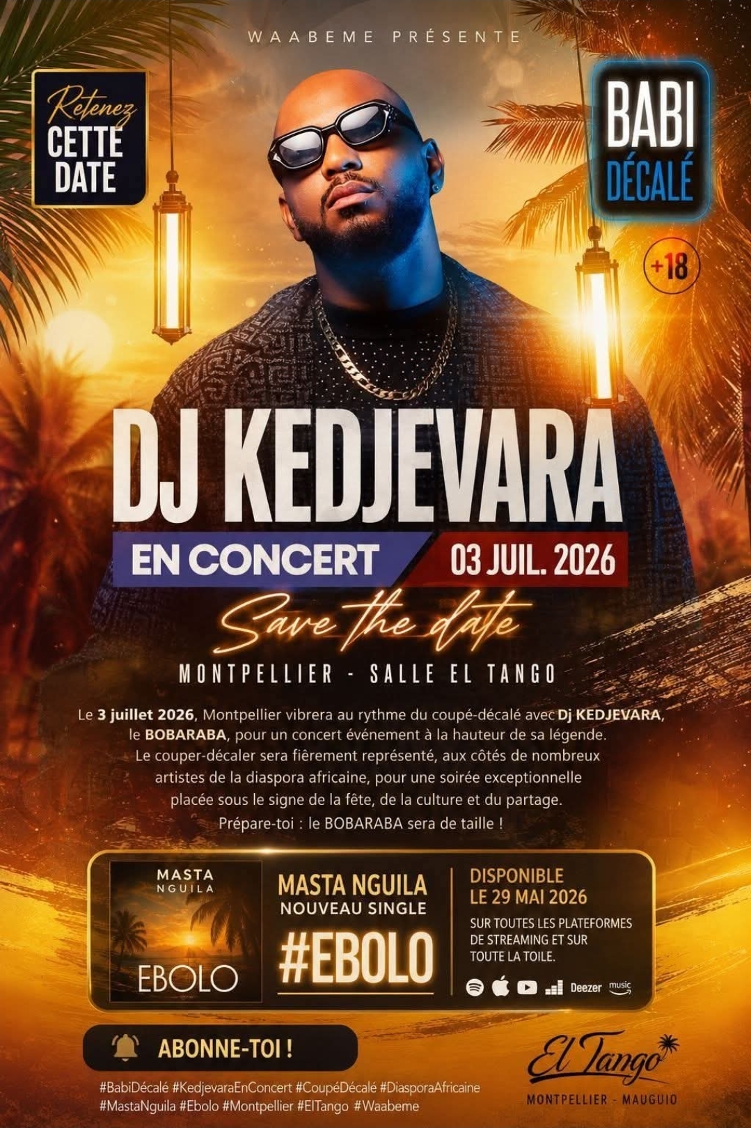 DJ Kedjevara en Concert
