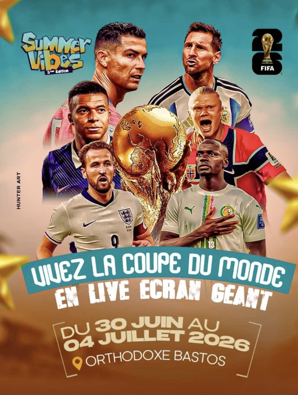 Summer Vibes - Coupe du Monde sur écran géant