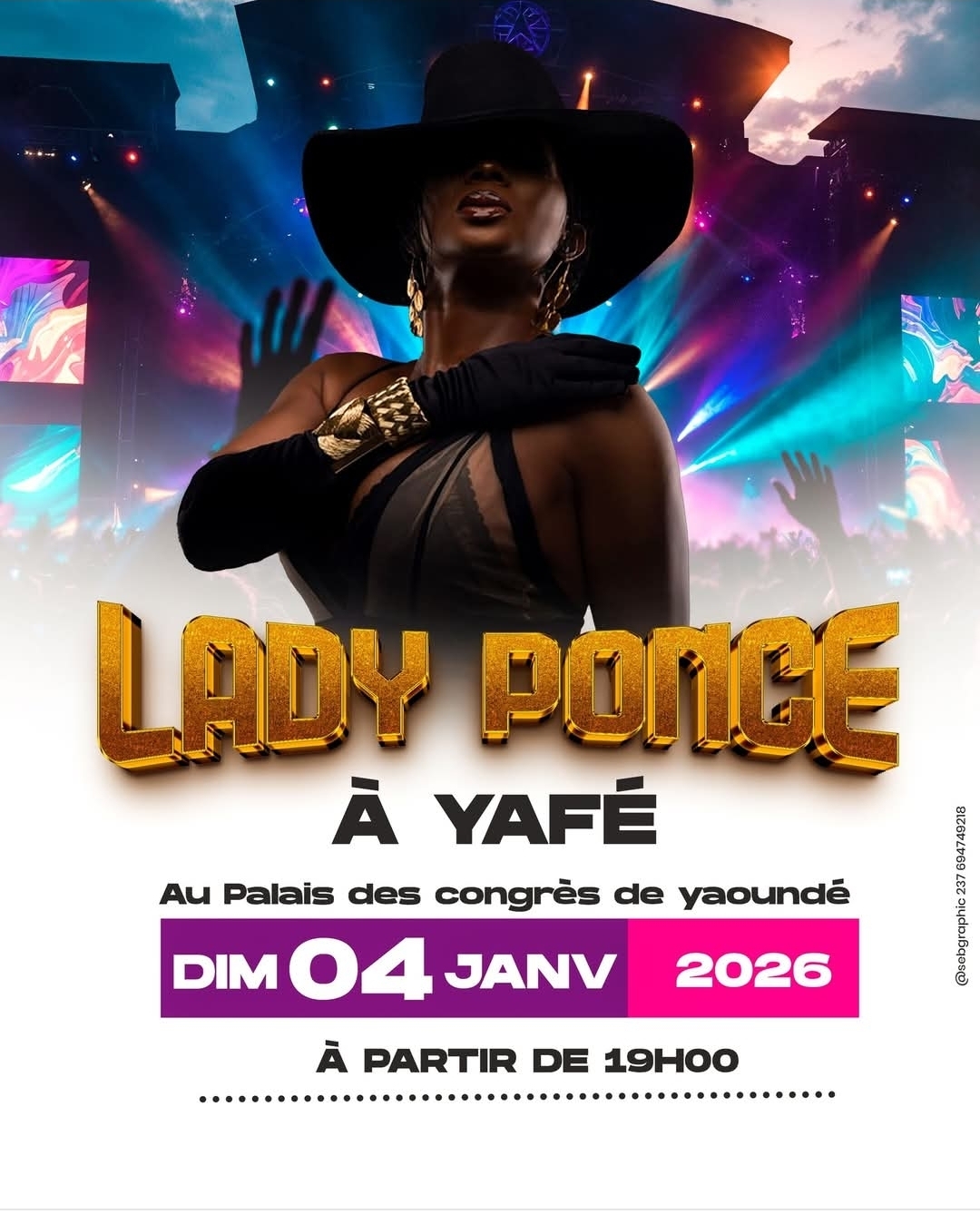 Concert Live Lady Ponce à Ya-Fe