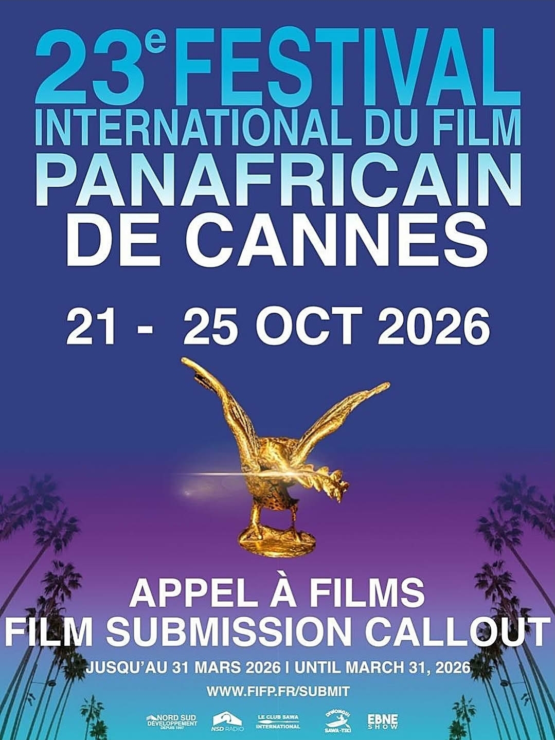 23e Festival International du Film Panafricain de Cannes