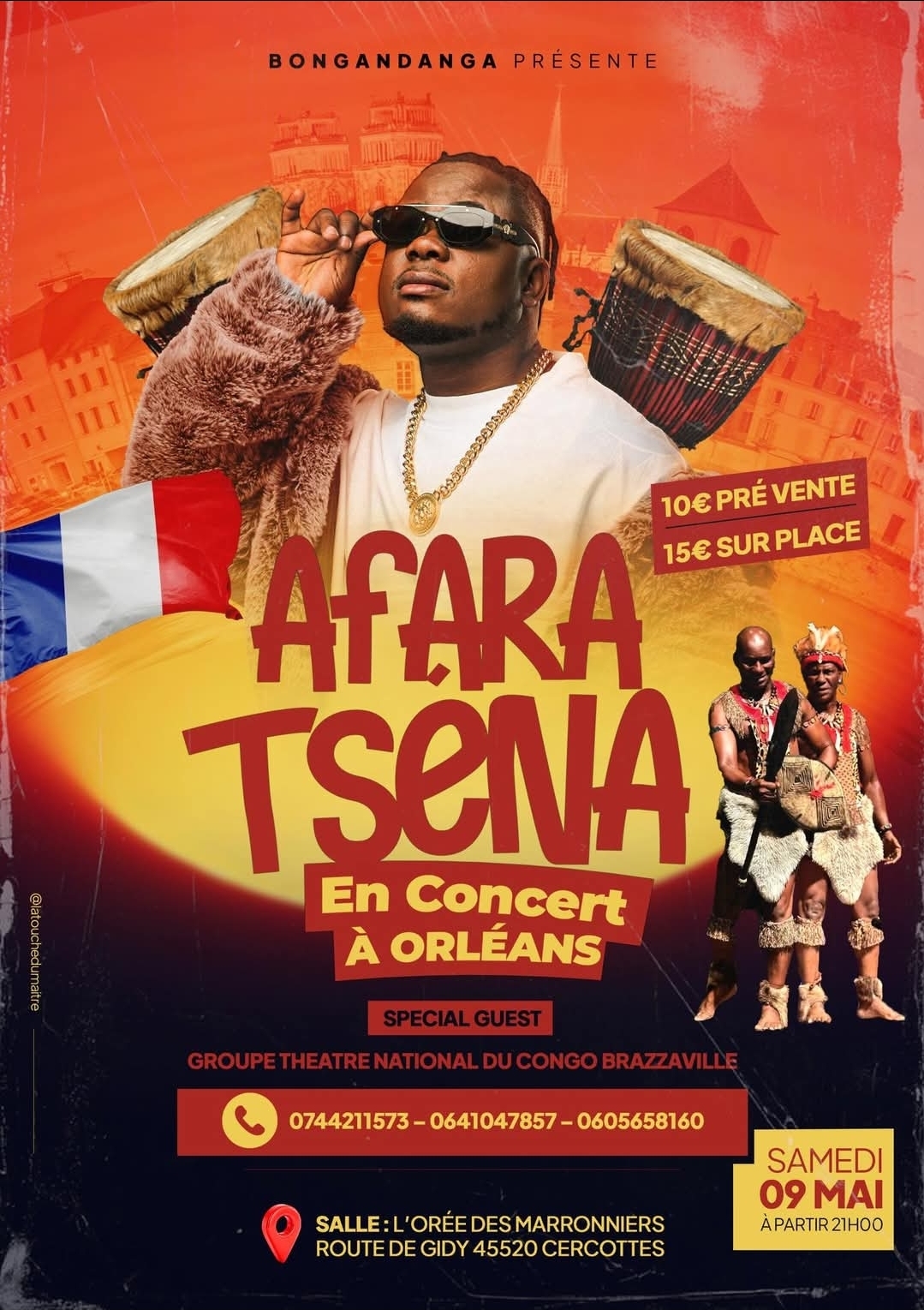 Afara Tsena en Concert À Orléans