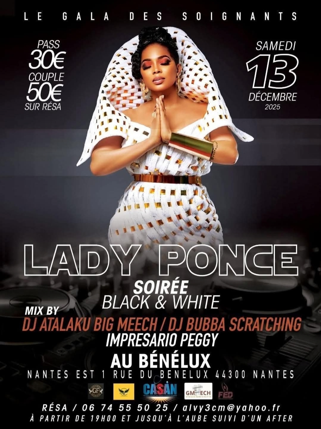 Lady Ponce - Soirée Black and White
