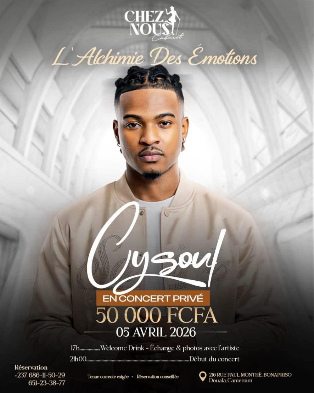 Cysoul en Concert Privé