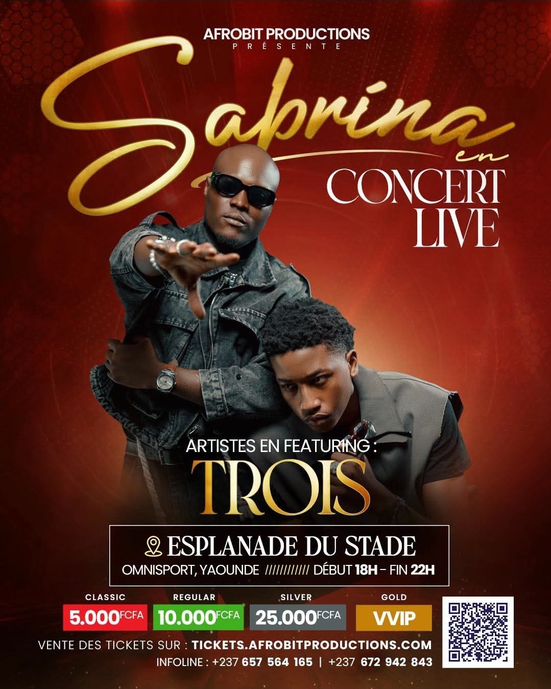 Sabrina en Concert Live