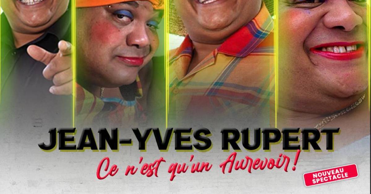 Jean-Yves Rupert en tournée d'adieu en Guadeloupe