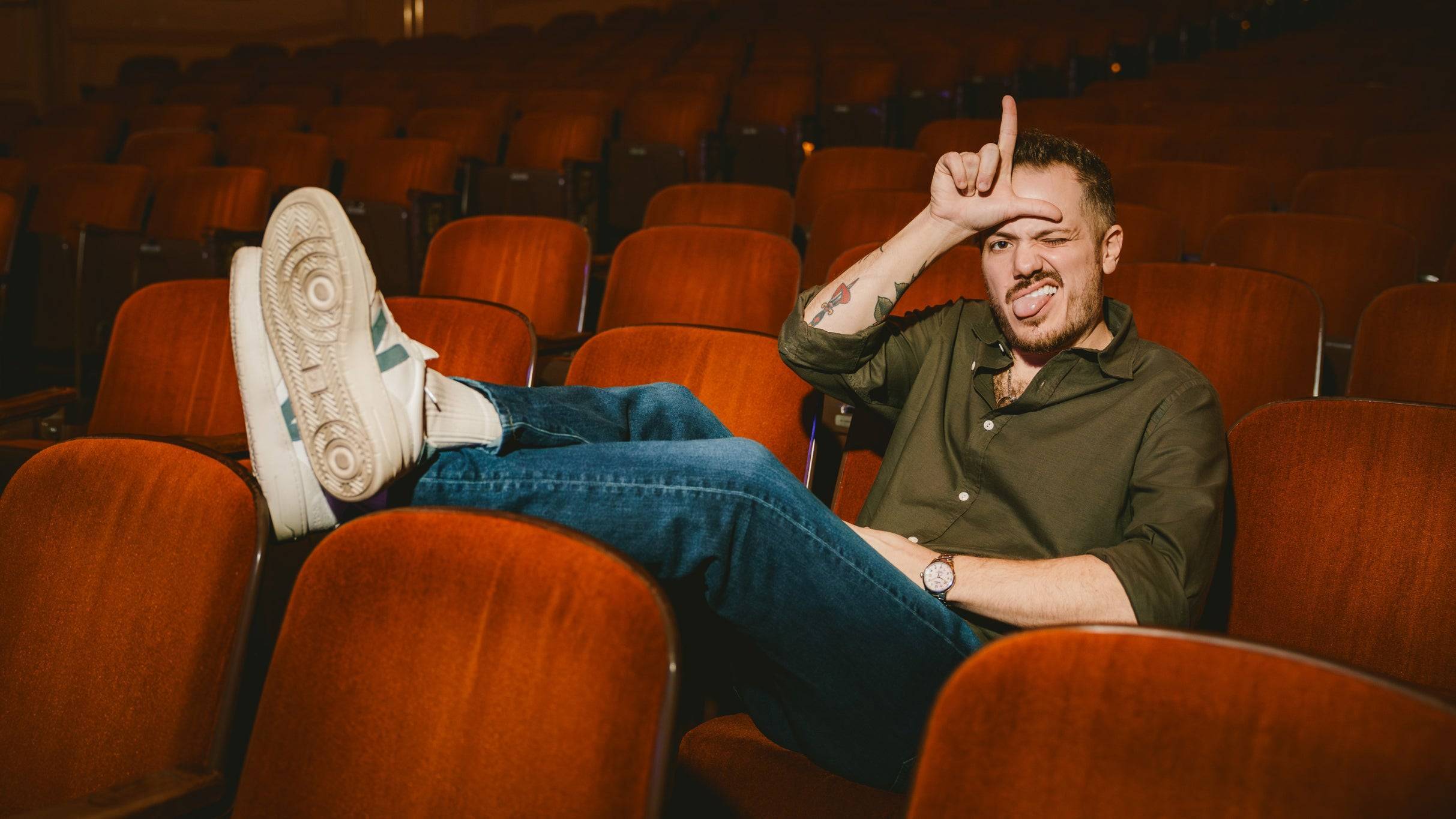 Jeff Arcuri avec Mark Normand