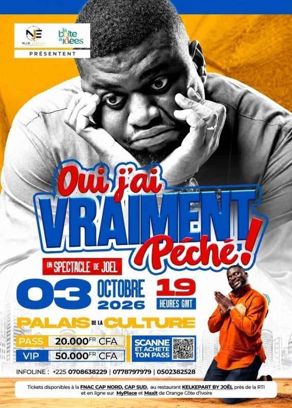 Joël en concert - Oui j'ai vraiment péché