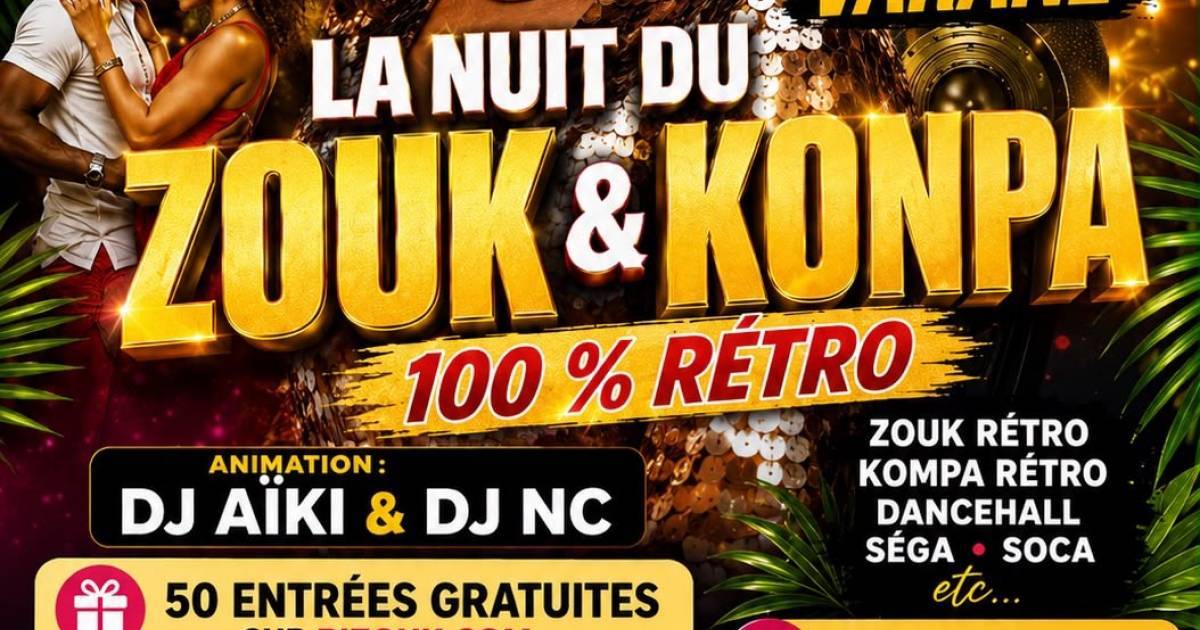 Josseline Varane à Lyon - La Nuit Du Zouk Et Konpa 100 Rétro