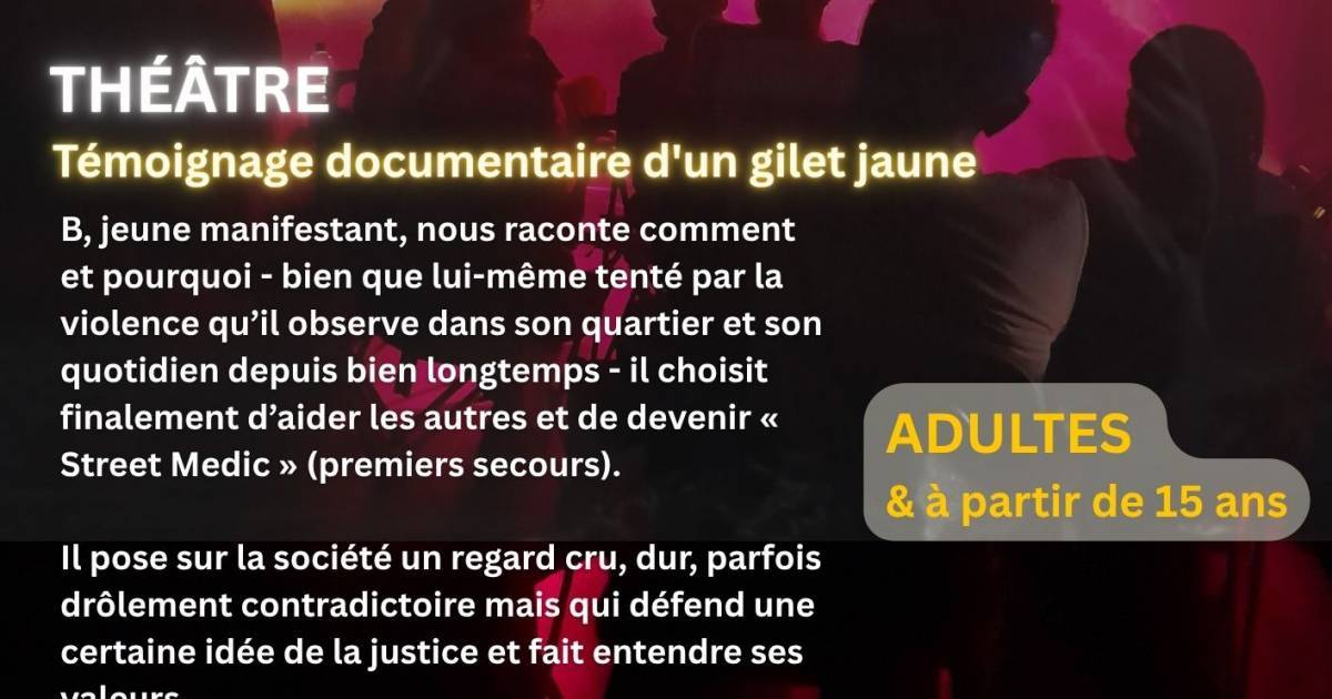 Street Medic le témoignage d'un gilet jaune
