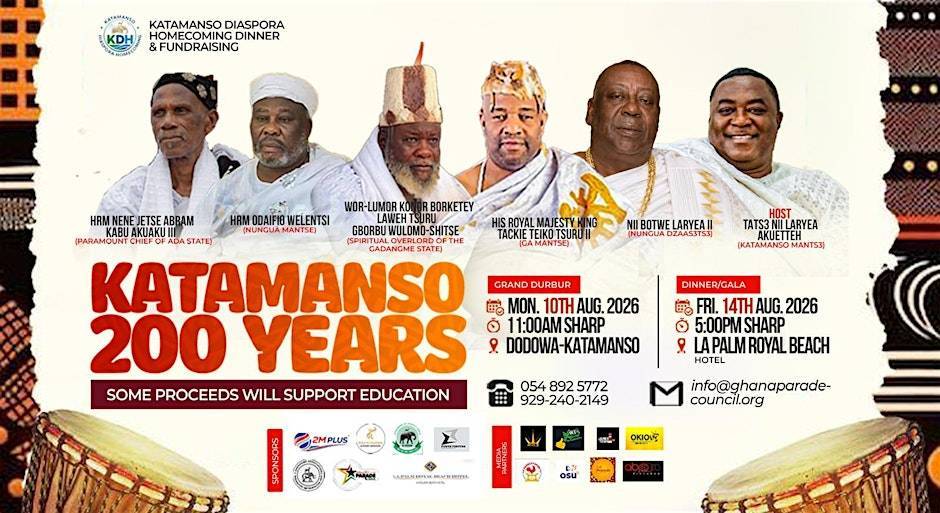 KATAMANSO DIASPORA HOMECOMING 200 YEARS GALA