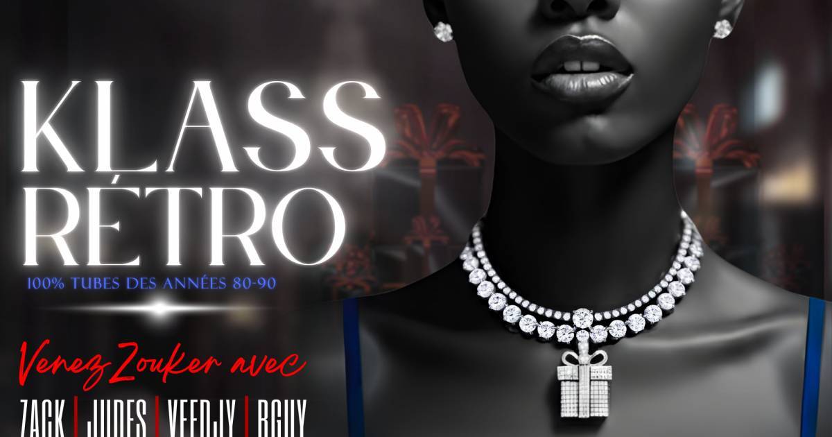 Klass Rétro 8ème Édition En Bleu Et Blanc