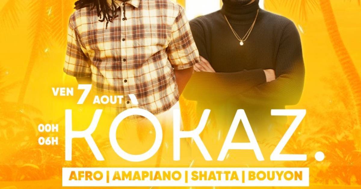 Kokaz : Une nuit de feu aux rythmes afro-caribéens