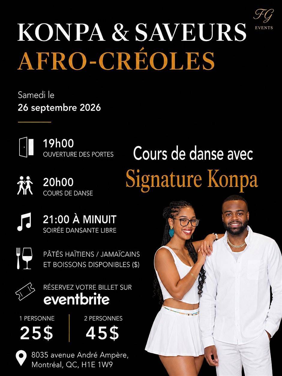 Konpa et saveurs afro-créoles à Montréal