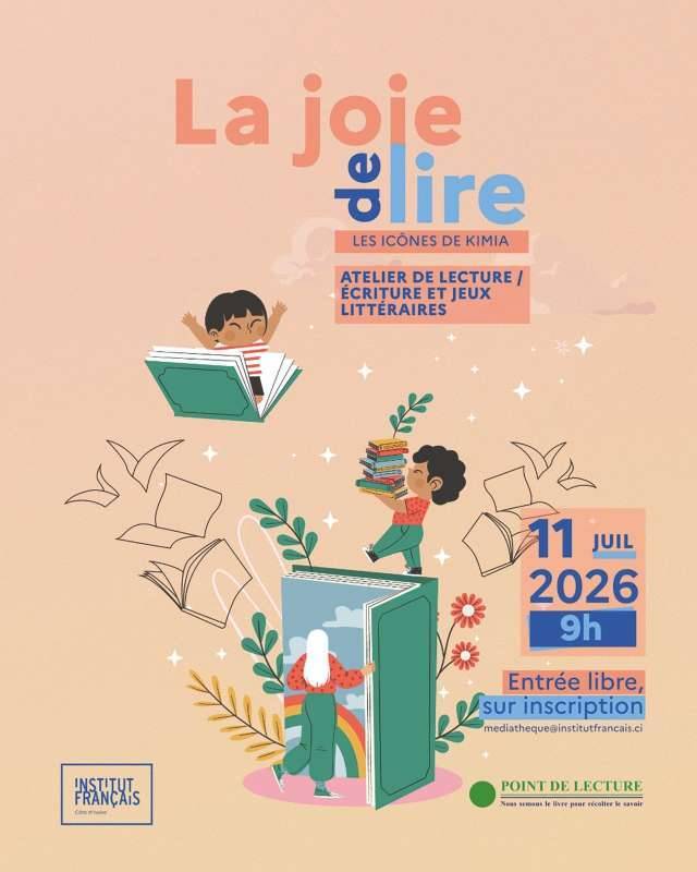 La joie de lire «Les icônes de Kimia»