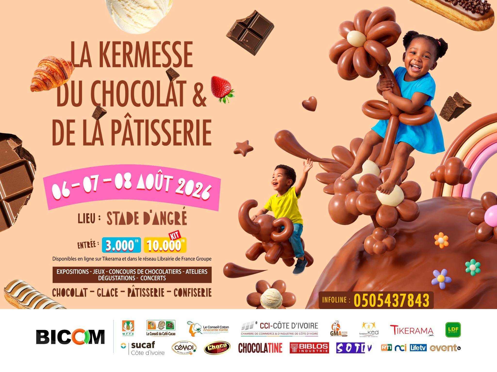 La kermesse du chocolat et de la pâtisserie