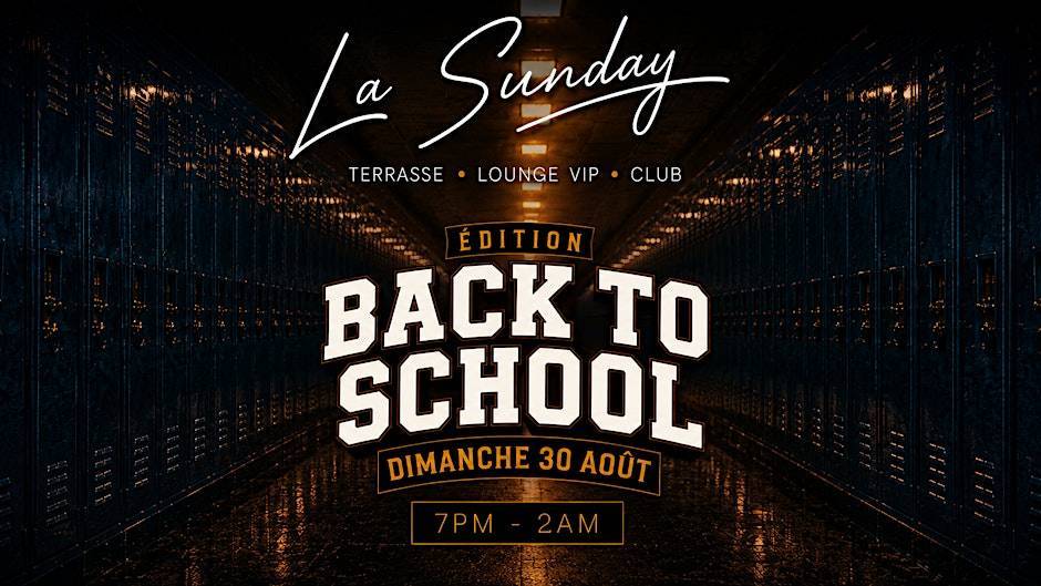 Back To School à La Sunday