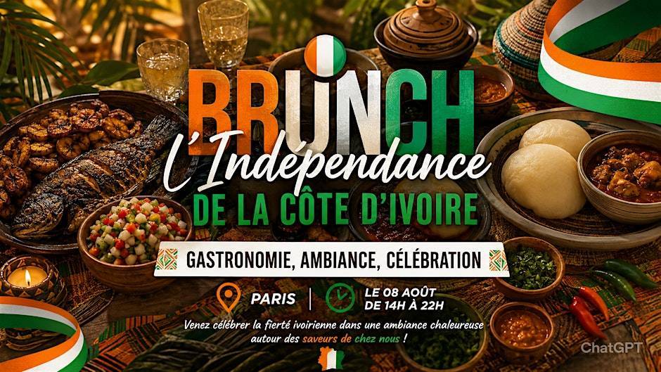 Le brunch de l'indépendance de la Côte d'Ivoire