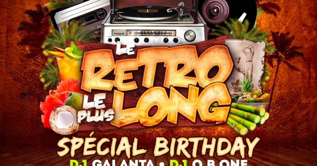 Rétro spécial anniversaire toute la nuit