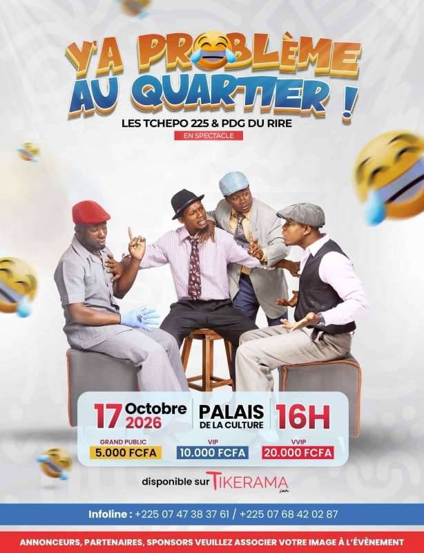 Les Tchepo 225 et PDG du Rire en concert