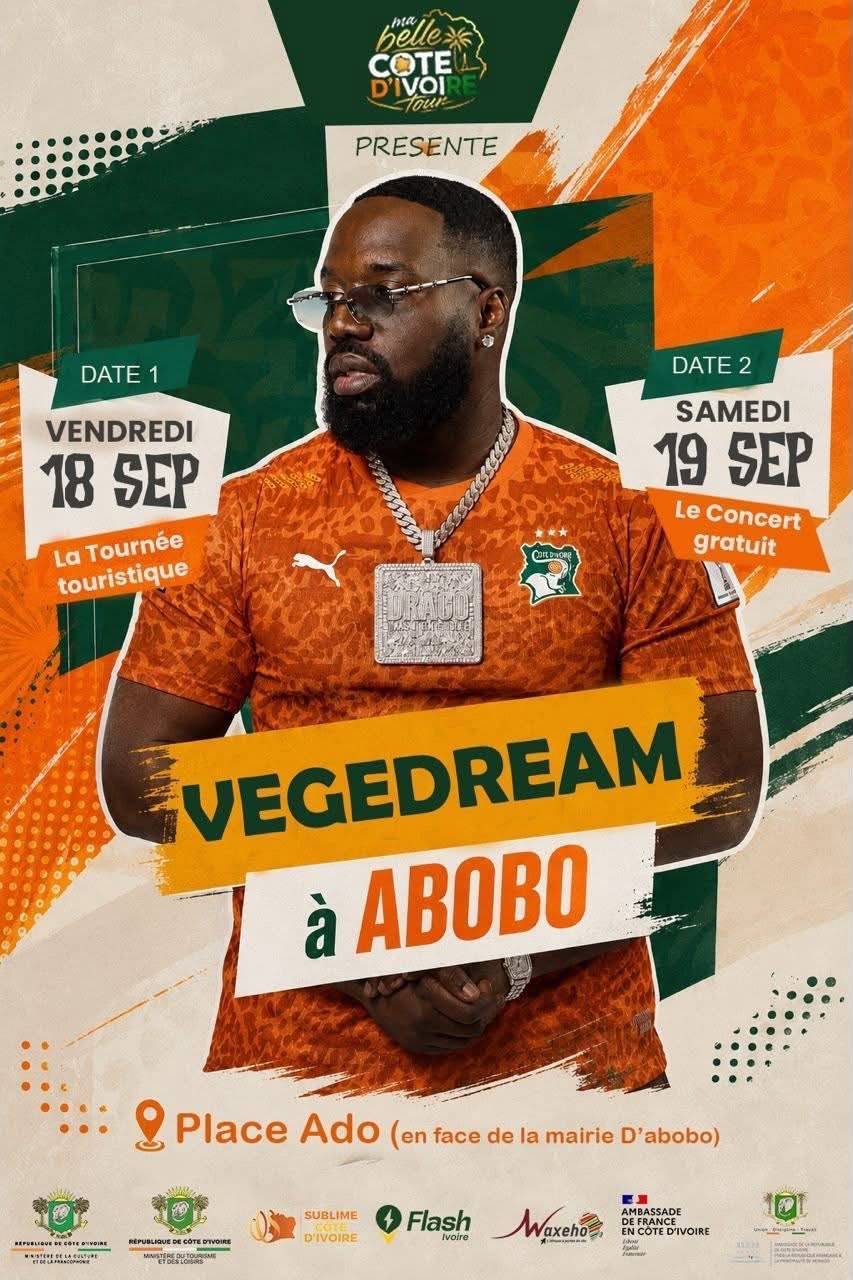 Vegé Dream en concert à Abobo