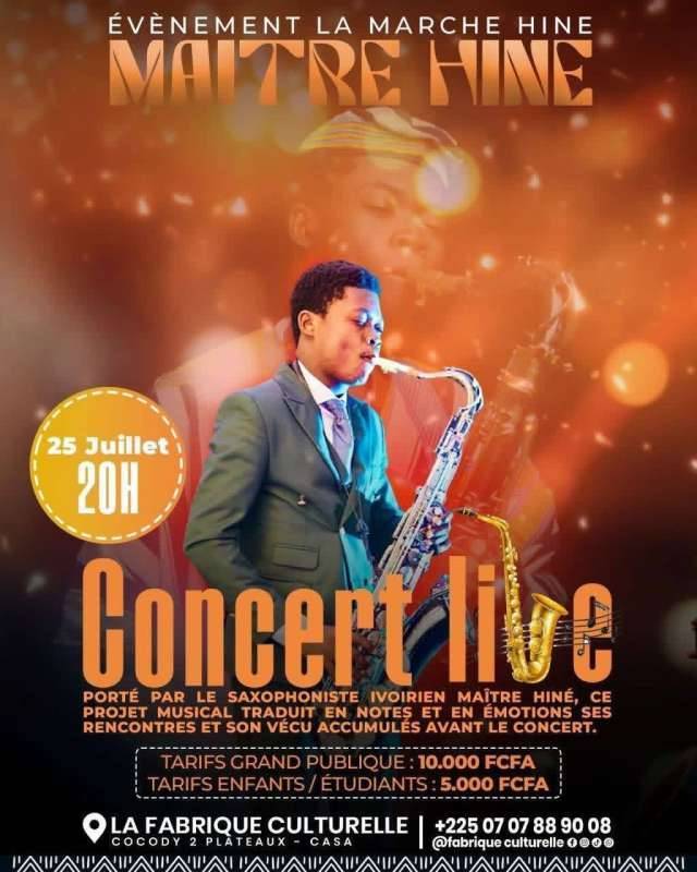 Maitre Hine en concert