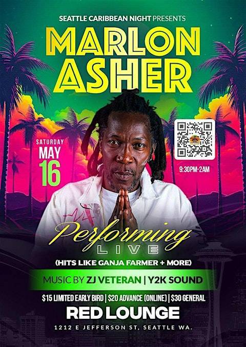 Marlon Asher Live