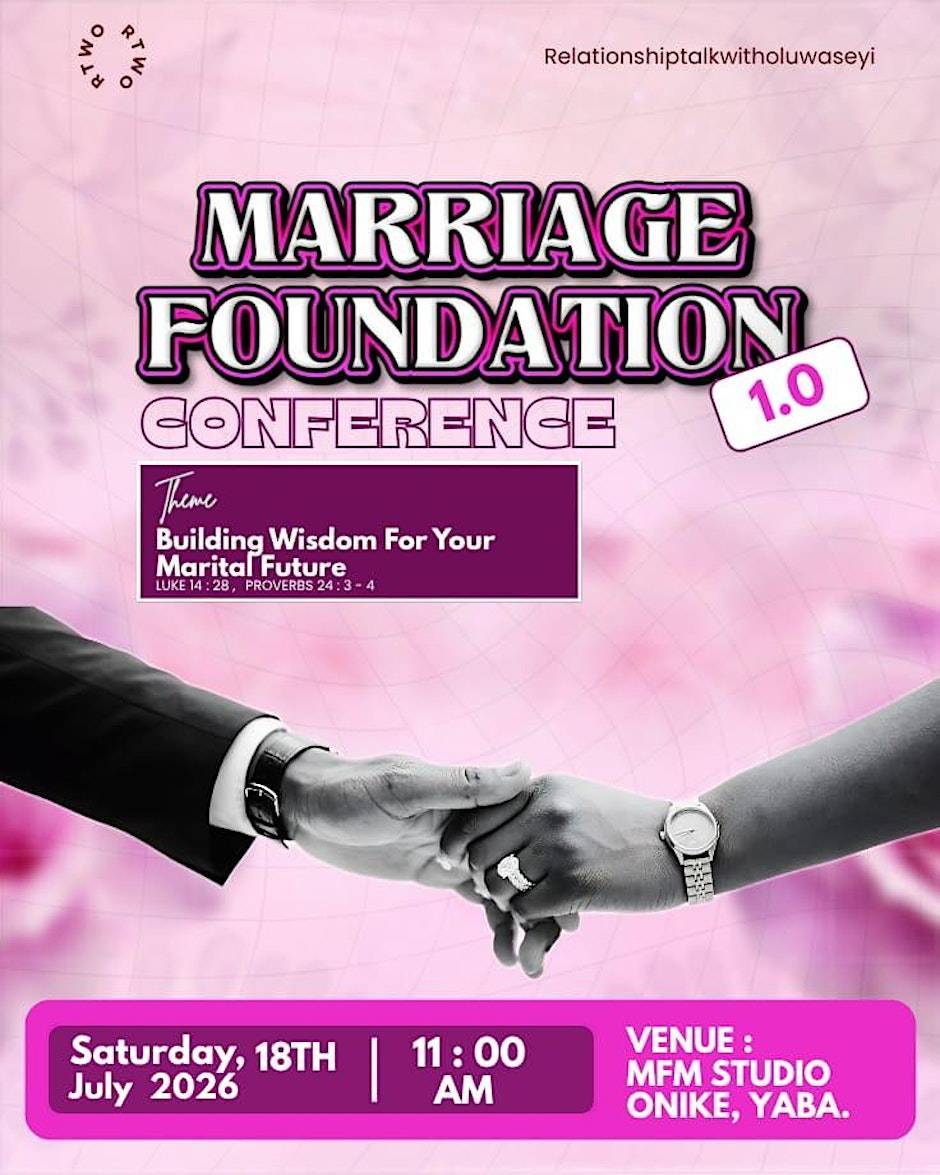 Marriage Foundation Conference 1.0