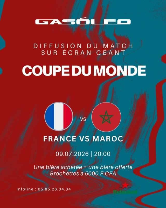 Match France - Maroc