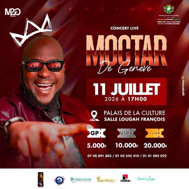 Moctar de Genève en Concert