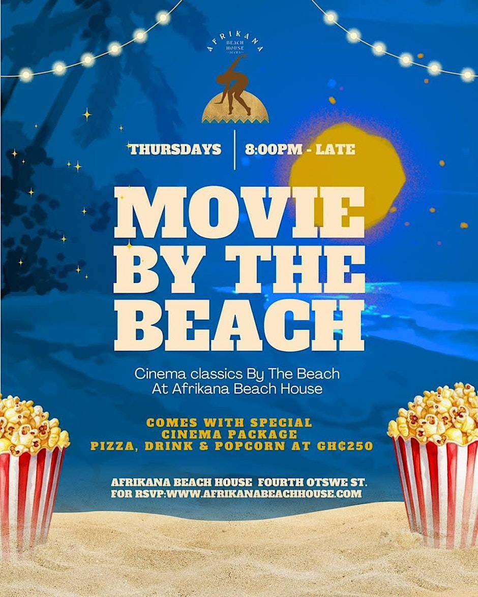 Cinéma en plein air chaque jeudi à la plage