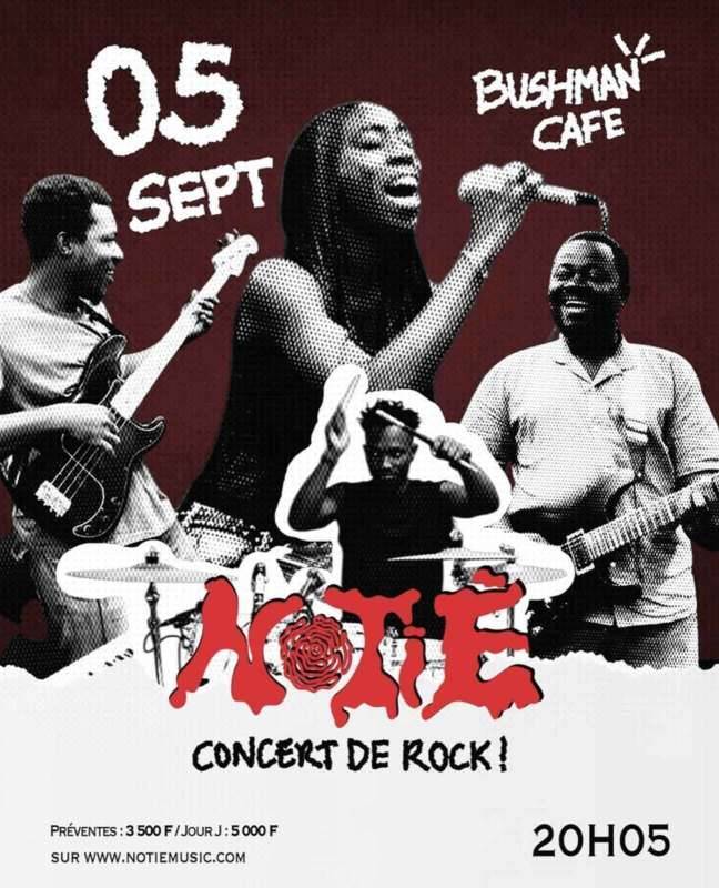 Notiè en concert rock déchaîné