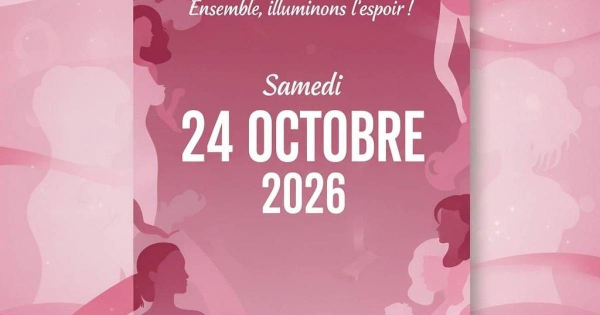 Octobre Rose 2026 Samedi 24 Octobre 2026 Ensemble, Illuminons L’espoir !
