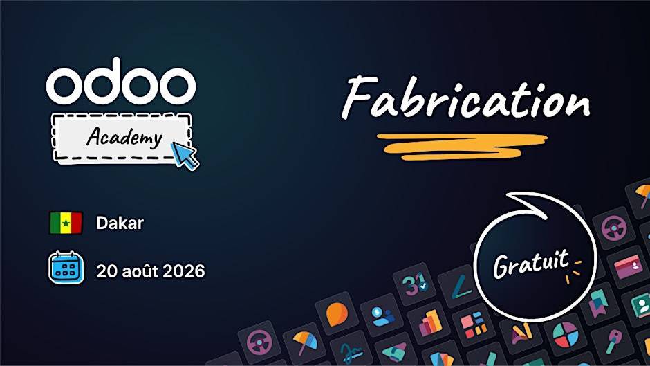 Odoo Academy Fabrication - Dakar
