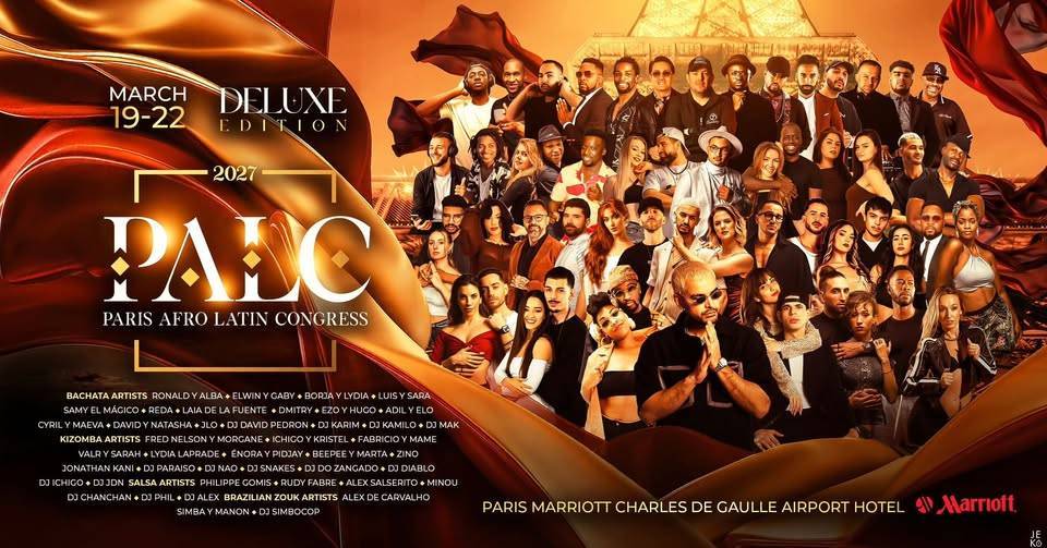 🇫🇷 PARIS AFRO-LATIN CONGRESS 2027 – DELUXE EDITION 🇫🇷 discount DANCINGTOM