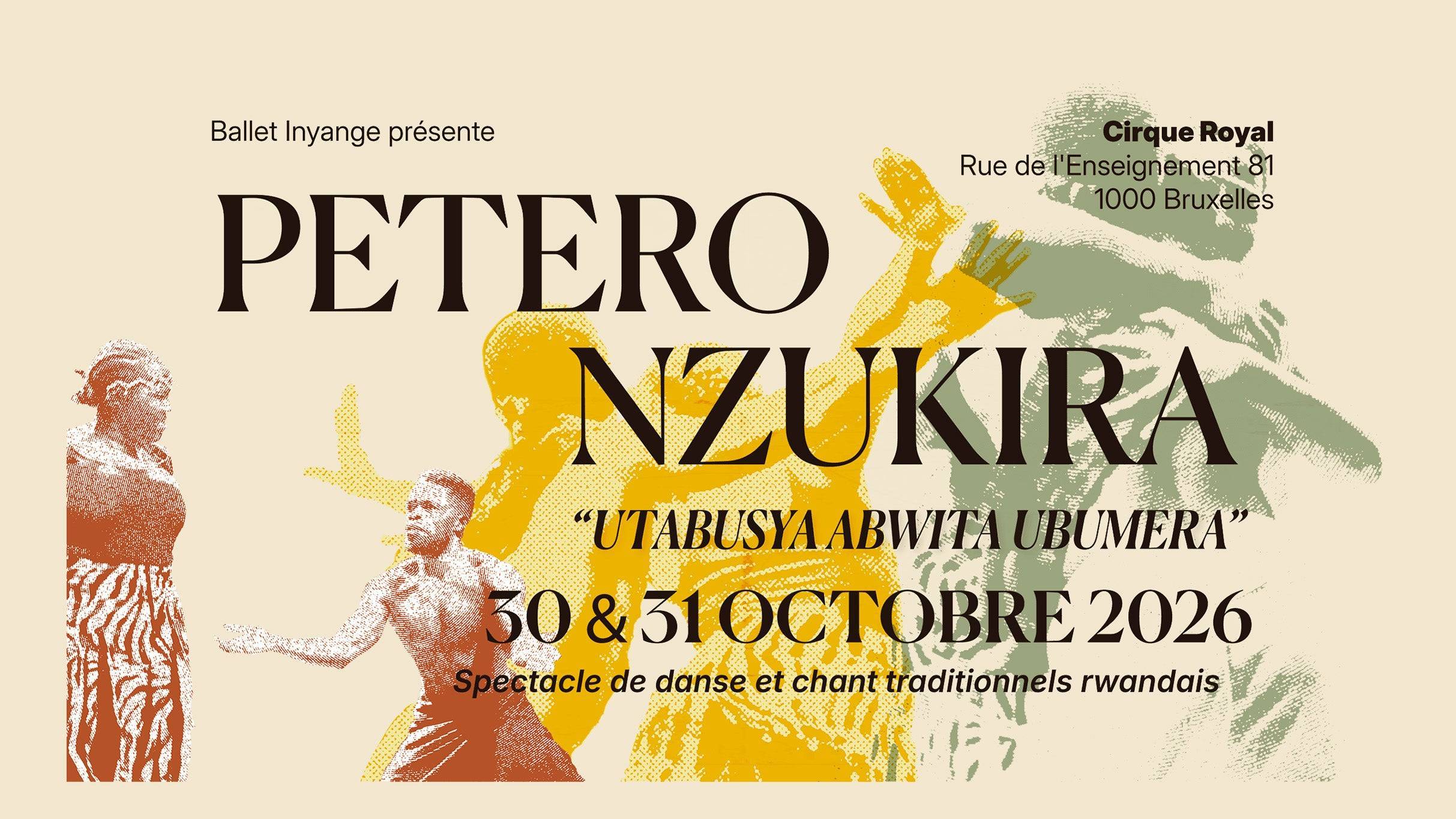 Petero Nzukira en concert