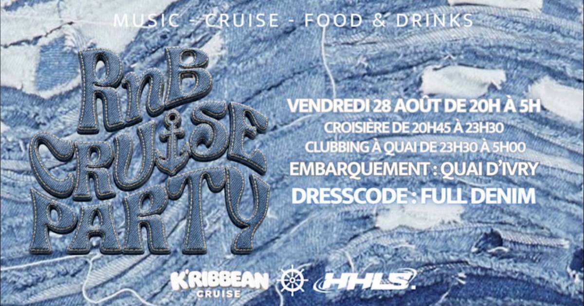 Croisière R&B sur la Seine
