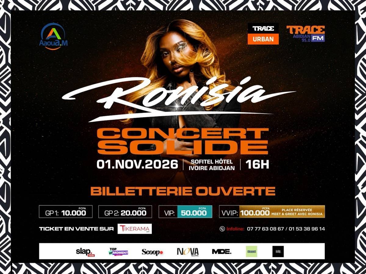 Ronisia en concert