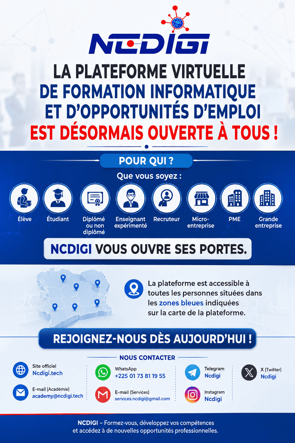 séminaire de formation Ncdigi