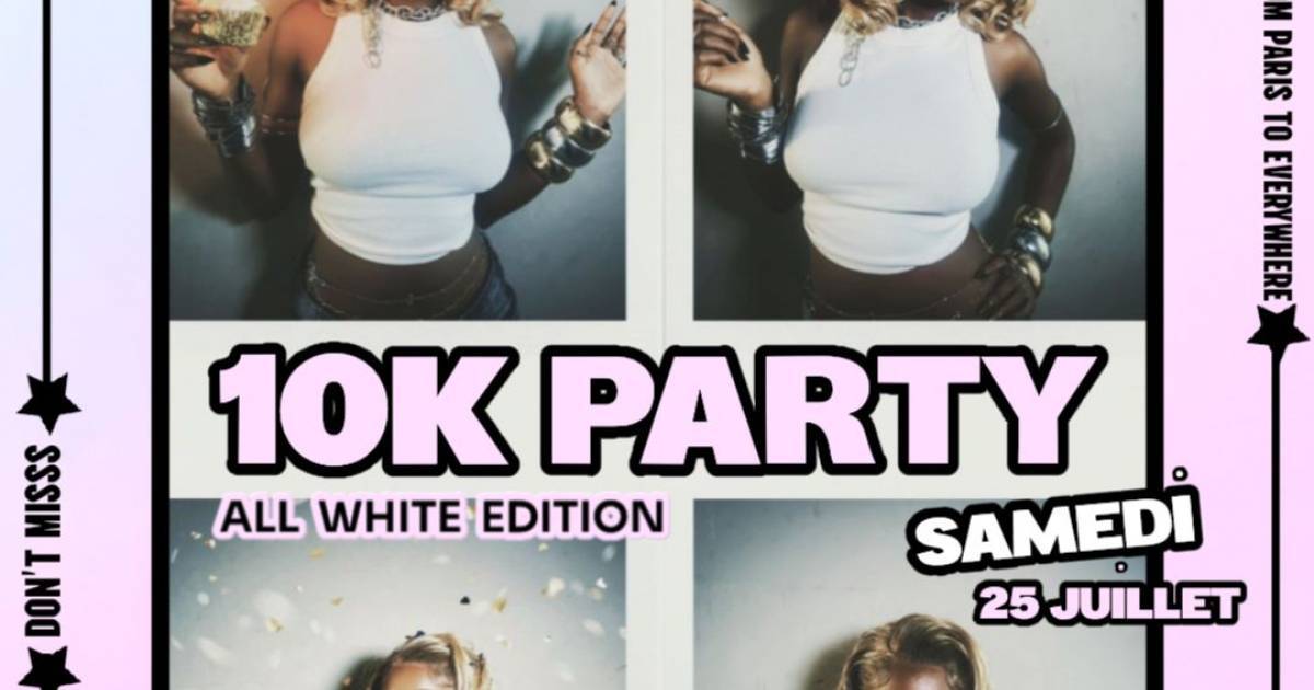 Shafro @marseille Special 10k Party : All White Edition