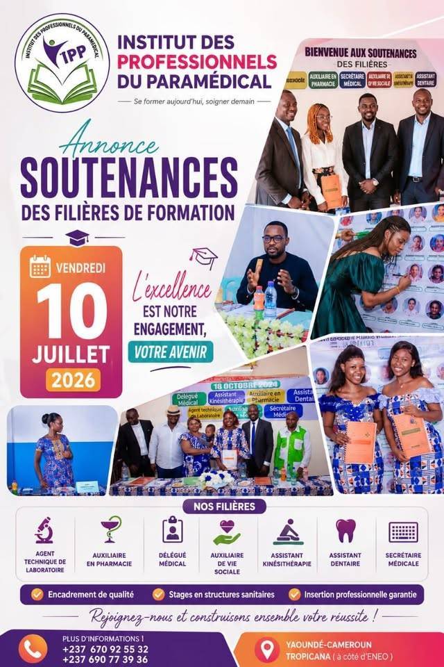 Soutenances en direct du campus de IPP le 10 juillet 2026