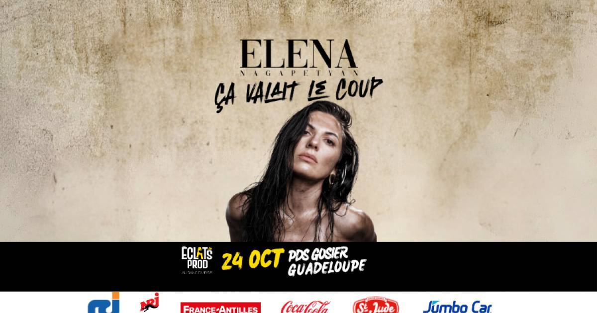 Elena Nagapetyan à la Guadeloupe