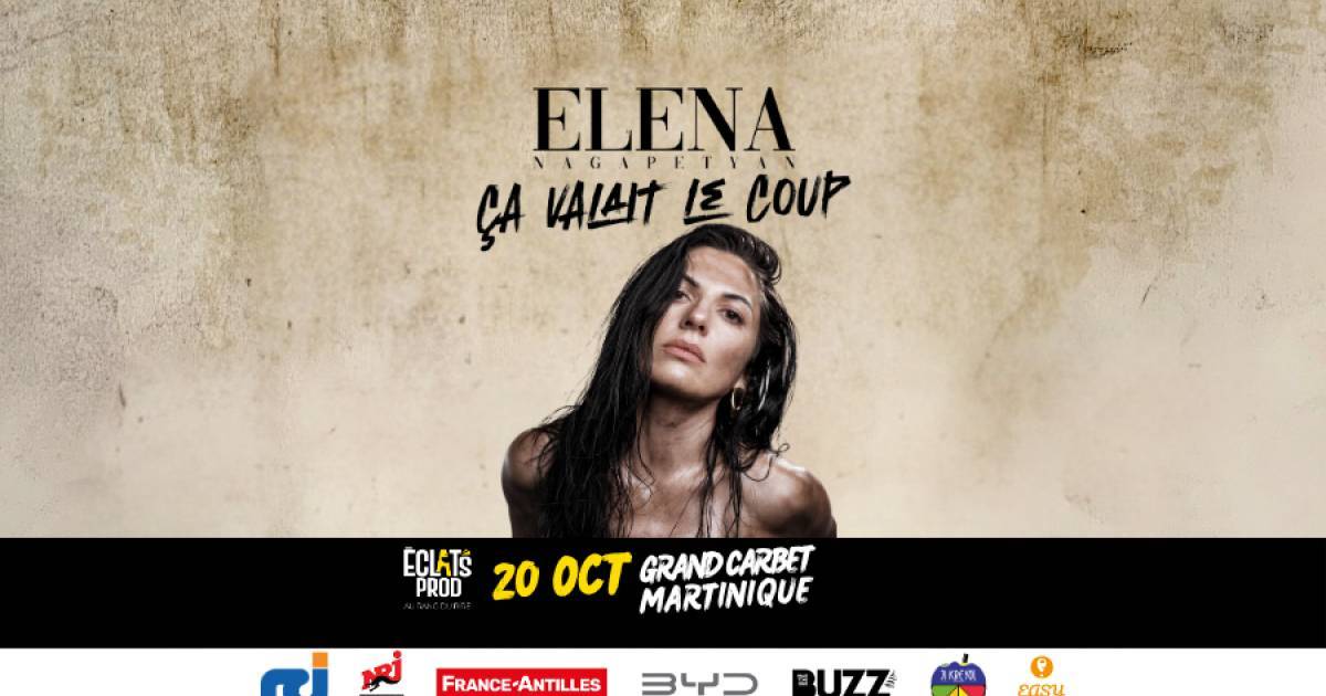 Elena Nagapetyan en spectacle en Martinique