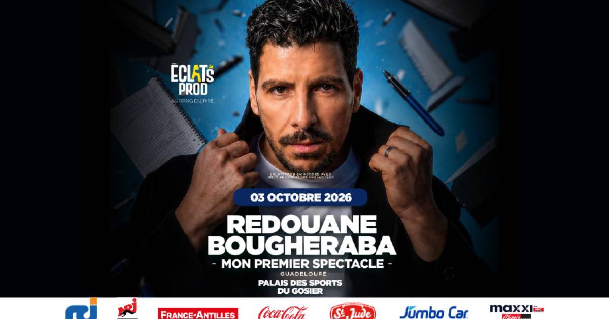 Redouane Bougheraba en Guadeloupe