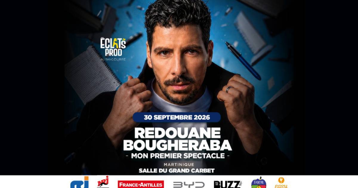 Redouane Bougheraba À Jamais en Martinique
